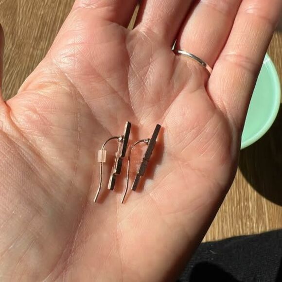 Lightning Bolt Earrings - Picture 6 of 6